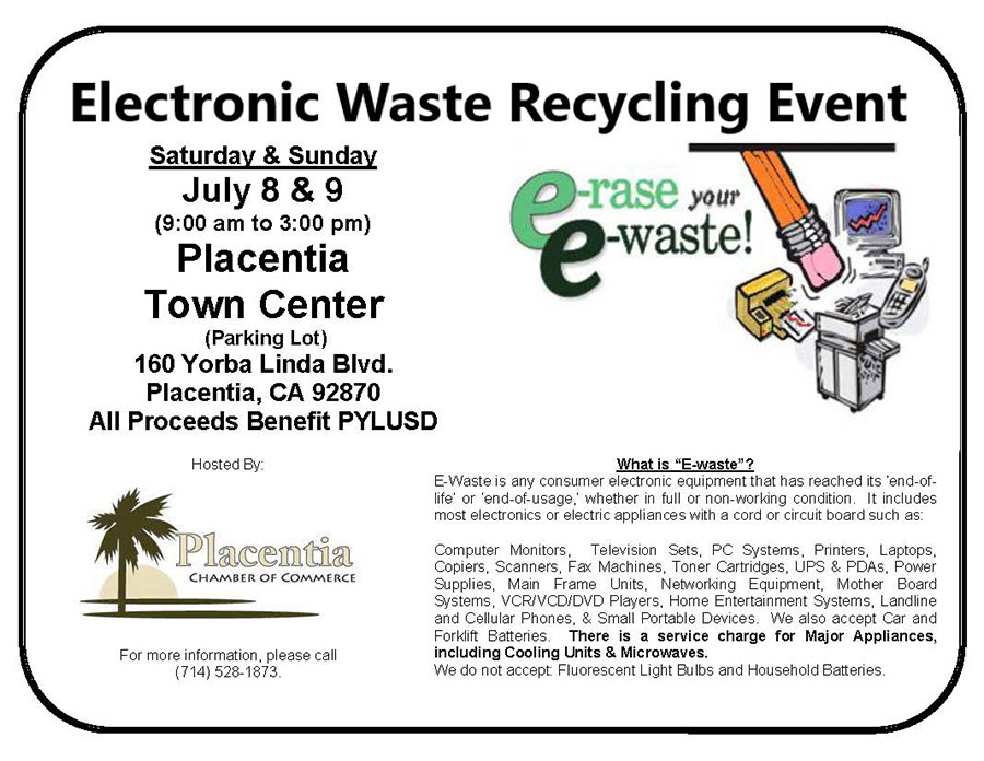 EWaste Placentia Chamber