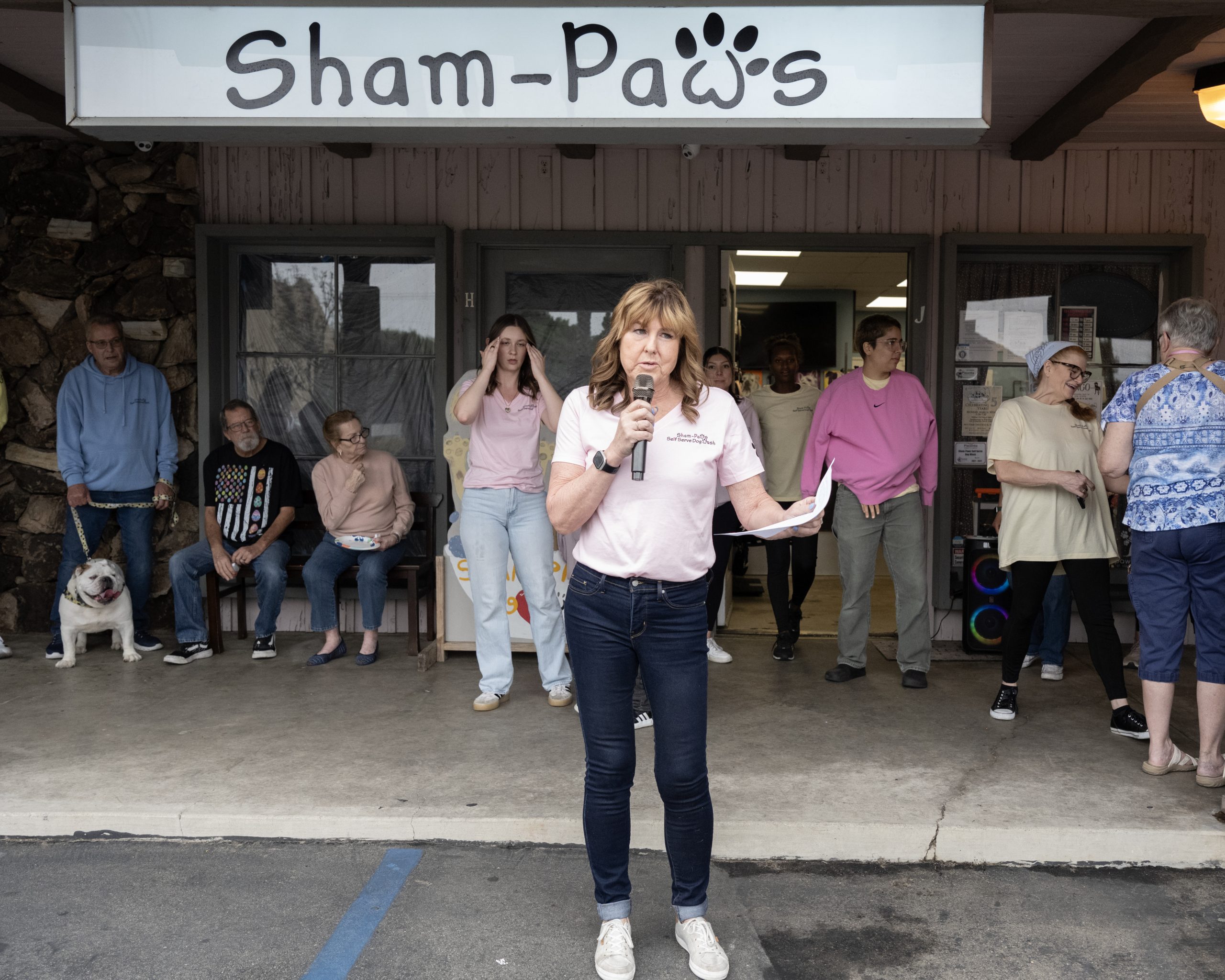 Sham Paws 5 Ribbon Cutting