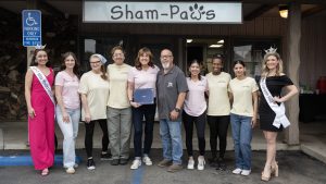 Sham Paws 5 Ribbon Cutting