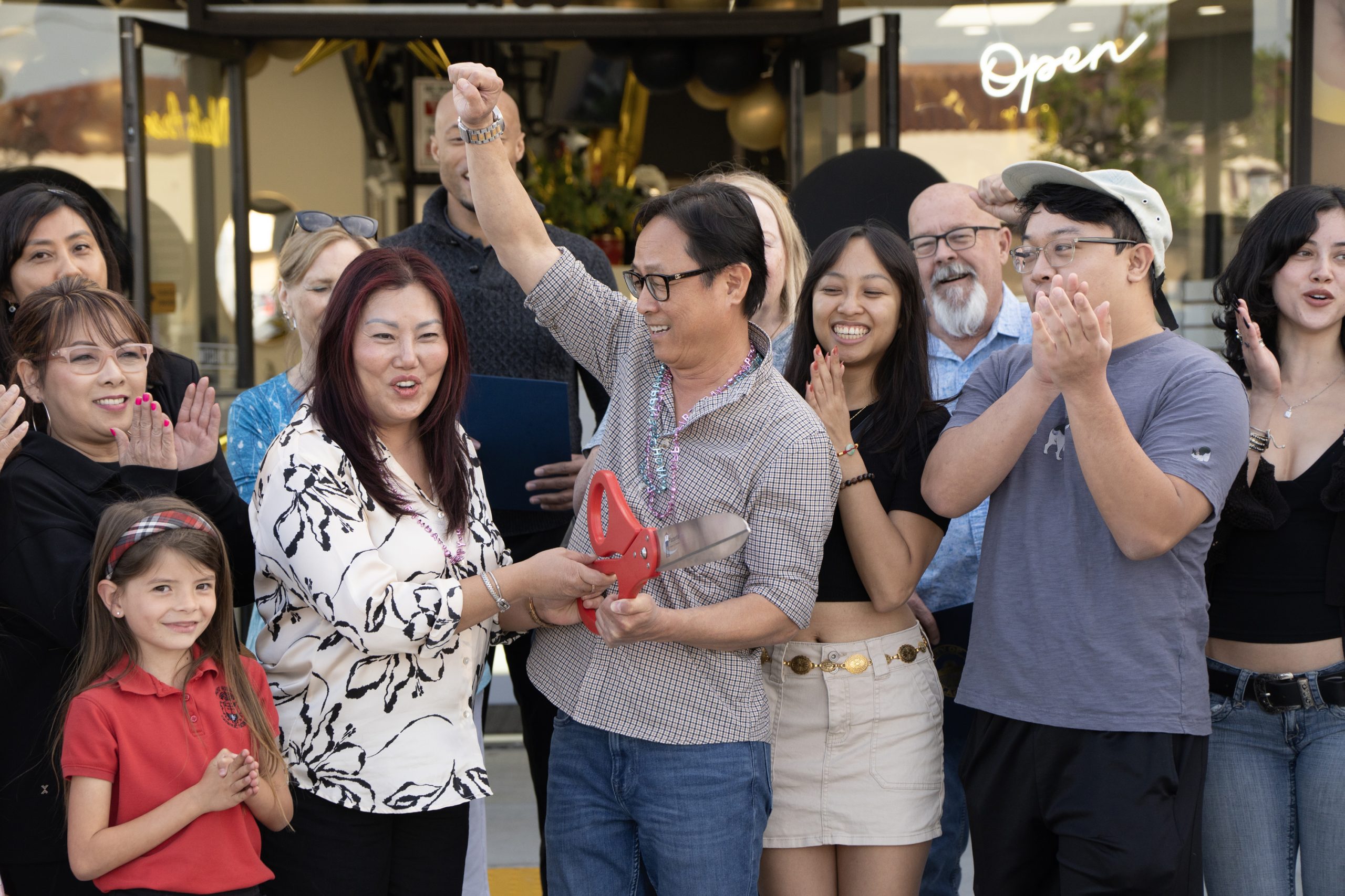 Sesssy Nails 10 Ribbon Cutting