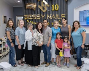 Sesssy Nails 10 Ribbon Cutting