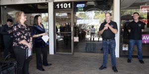 Uptown Burger Ribbon Cutting