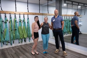 Good Moodra Trapeze Yoga 6 Year Ribbon Cutting