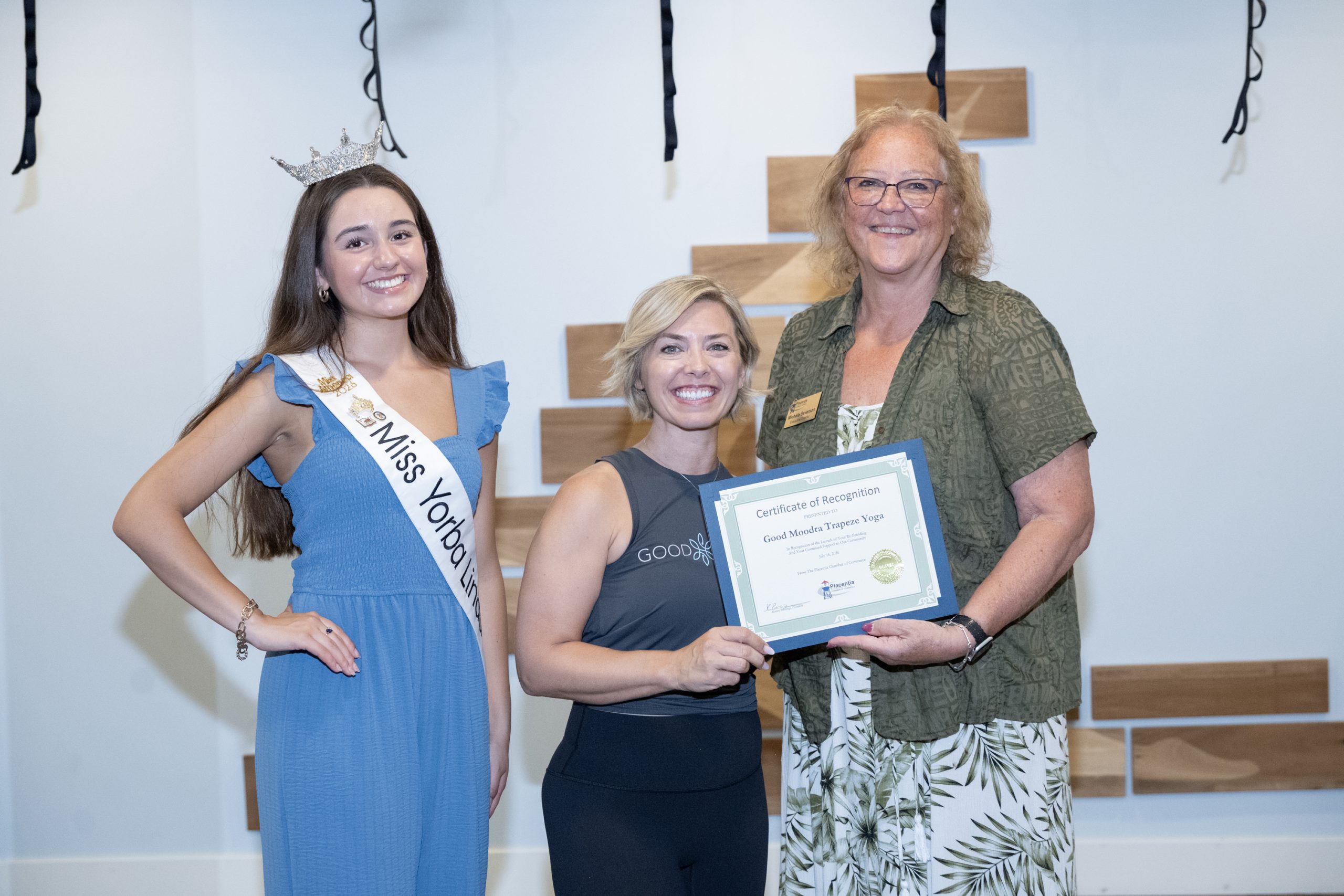 Good Moodra Trapeze Yoga 6 Year Ribbon Cutting