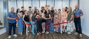 Good Moodra Trapeze Yoga 6 Year Ribbon Cutting