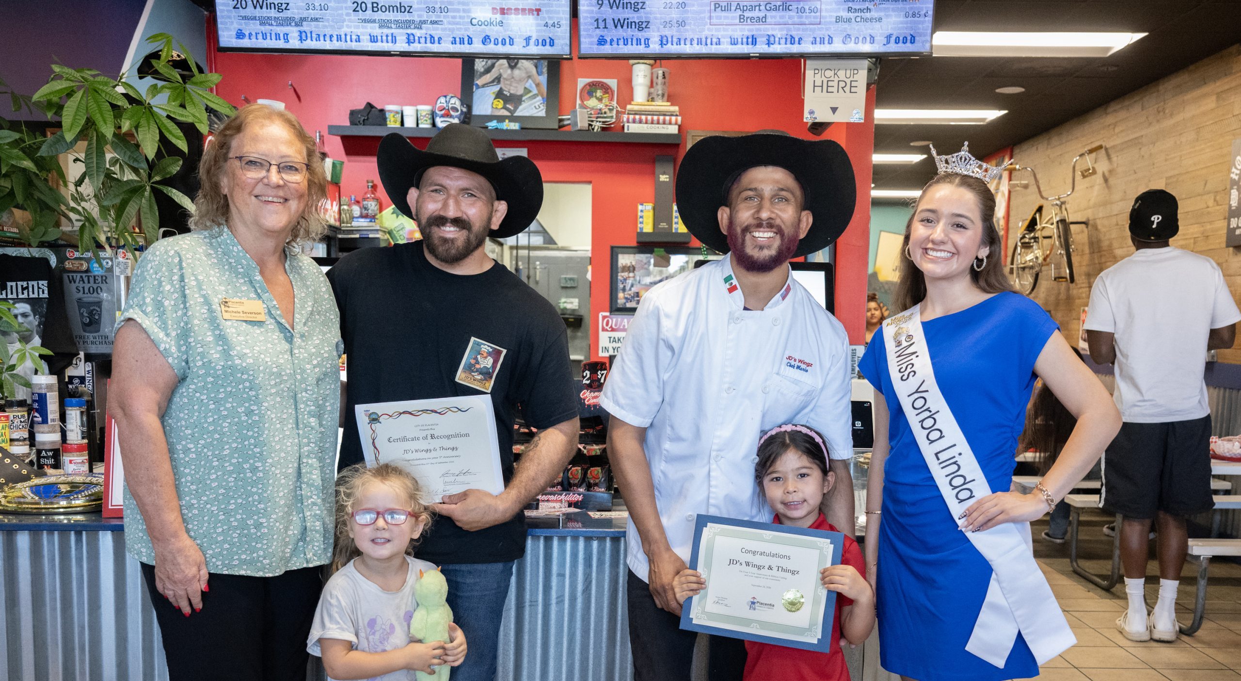 JD's Wingz 5 Year Ribbon Cutting