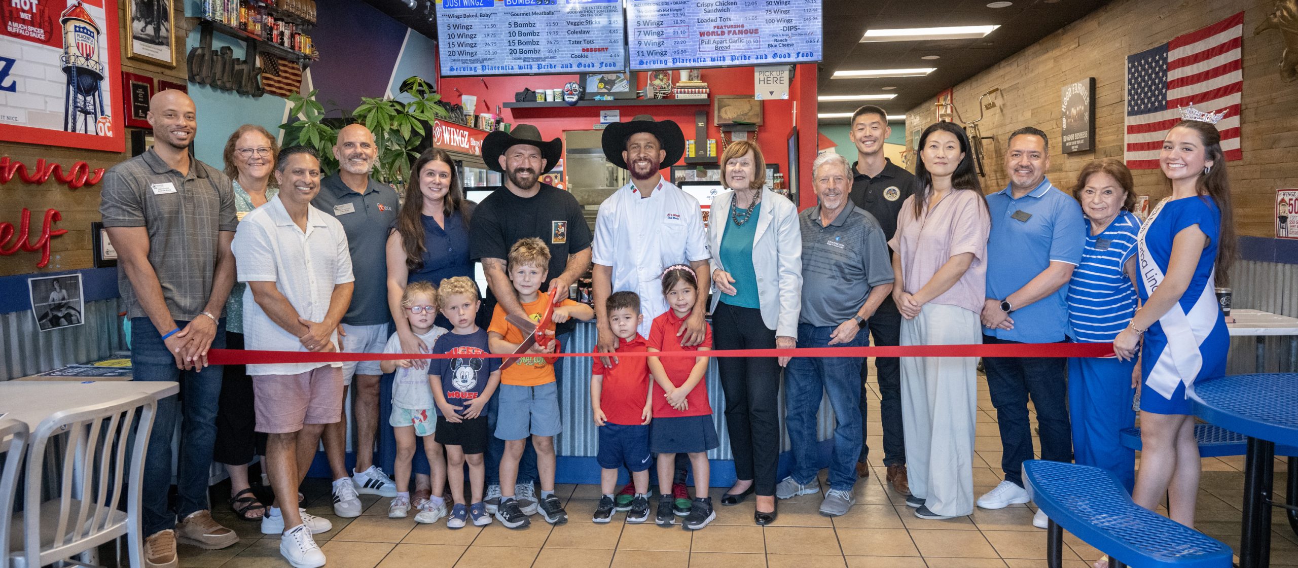 JD's Wingz 5 Year Ribbon Cutting