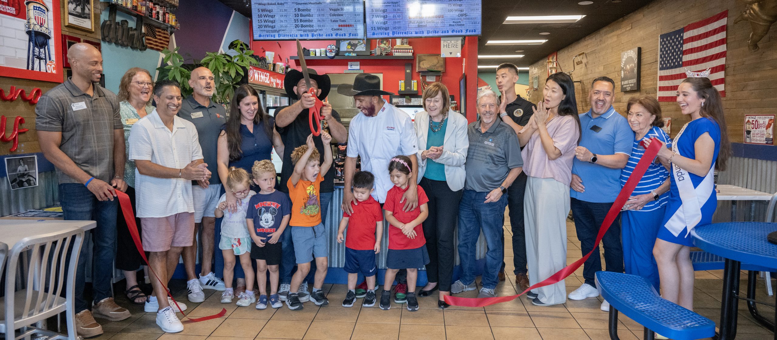 JD's Wingz 5 Year Ribbon Cutting