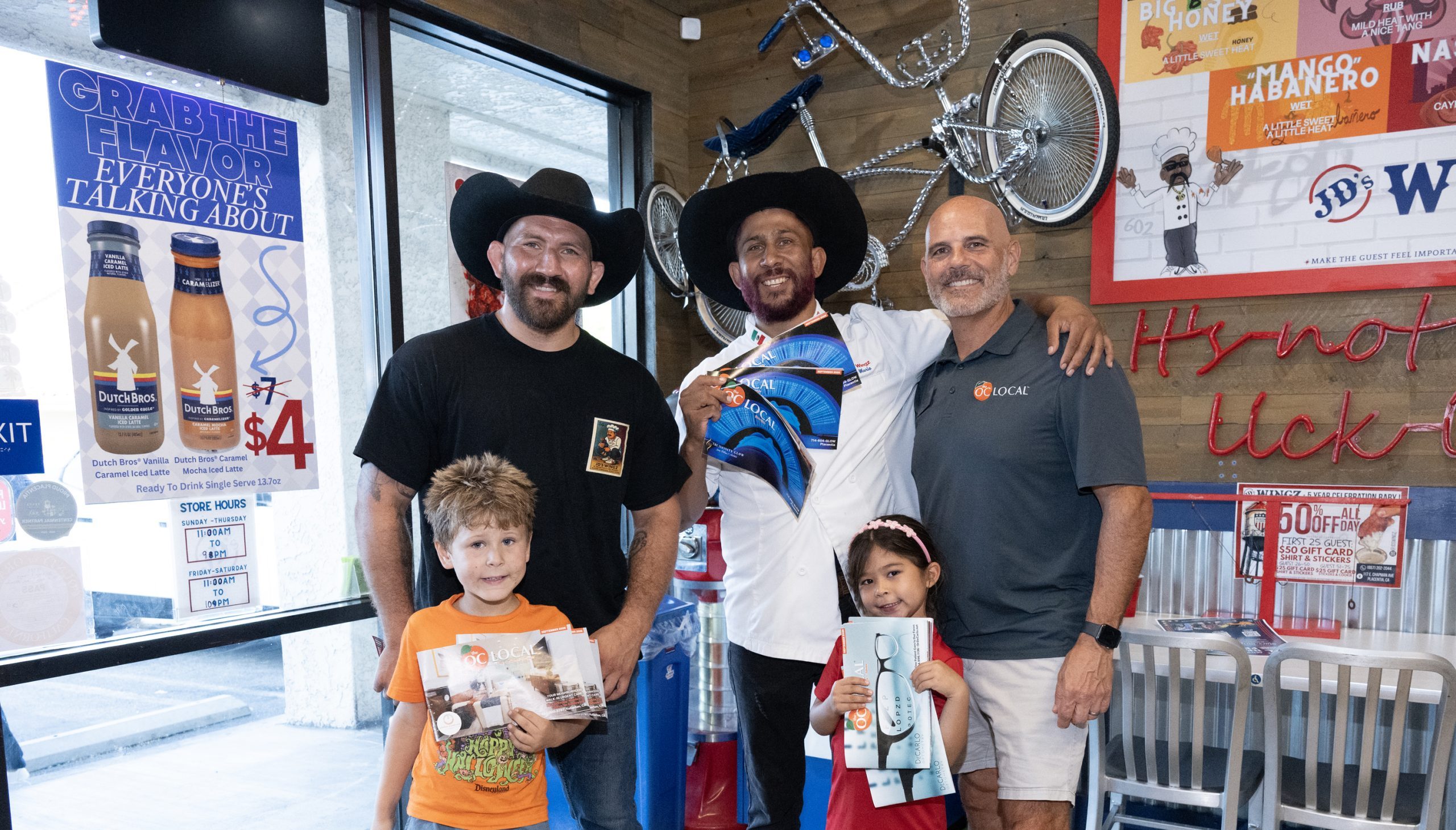 JD's Wingz 5 Year Ribbon Cutting