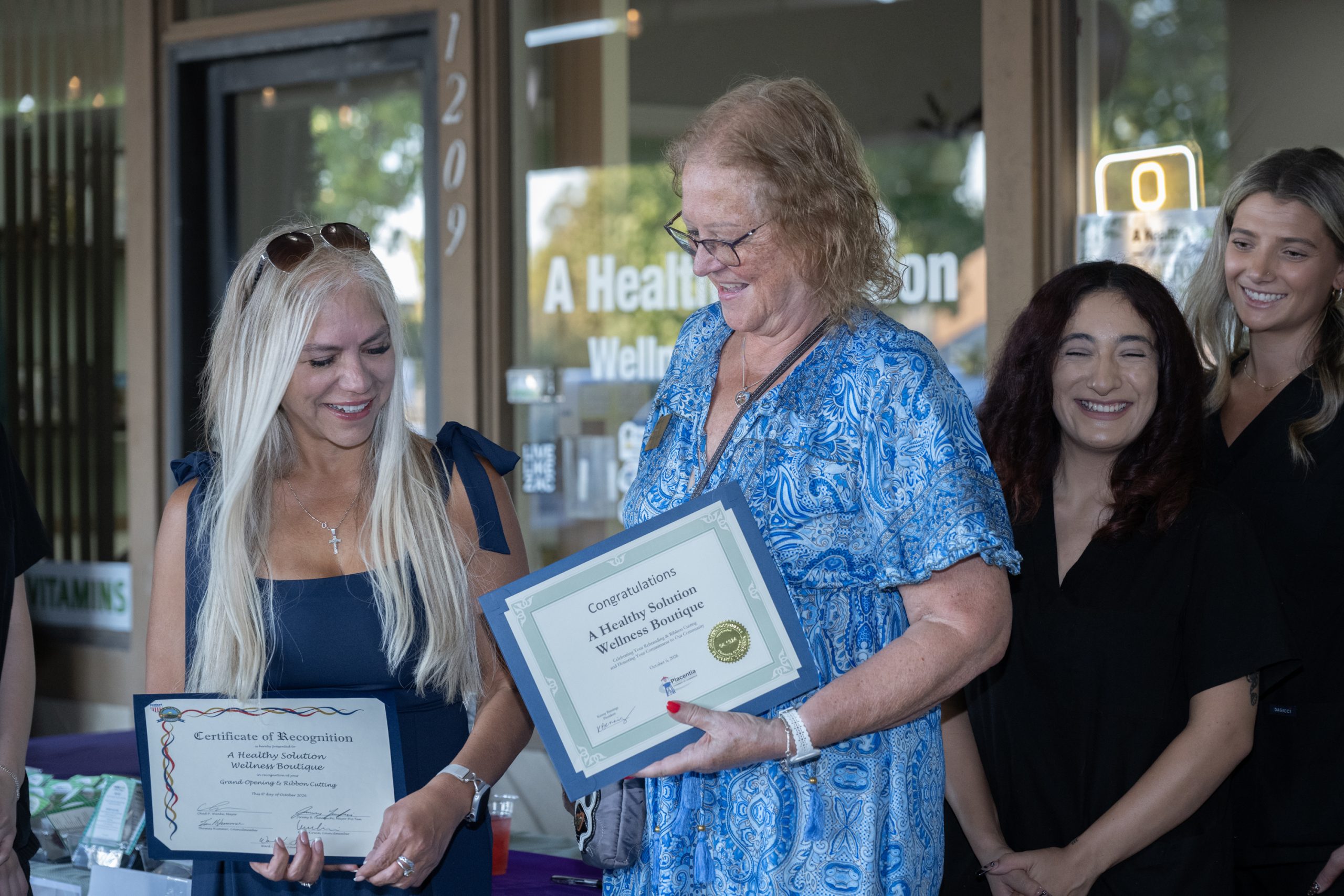 A Healthy Solution Ribbon Cutting