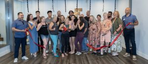 Good Moodra Trapeze Yoga 6 Year Ribbon Cutting